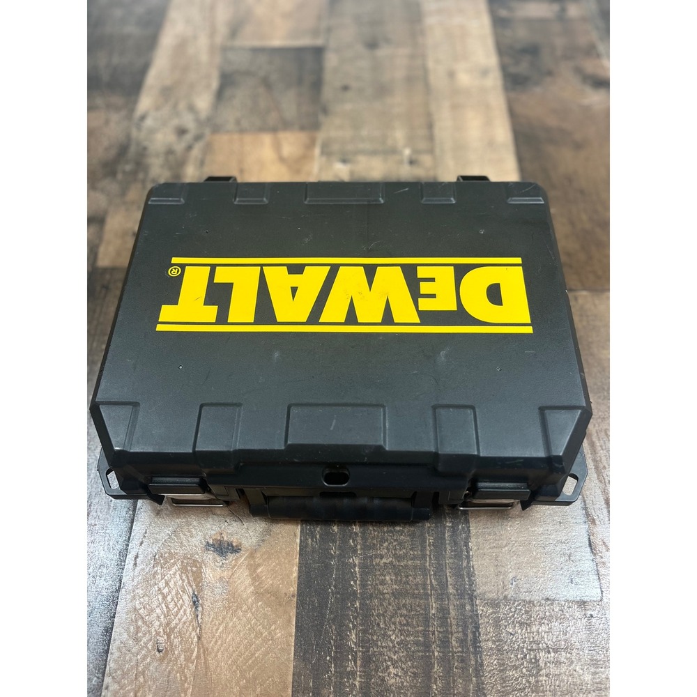DeWalt Black Hard Plastic Replacement Power Tool Carrying Case with Metal Latche